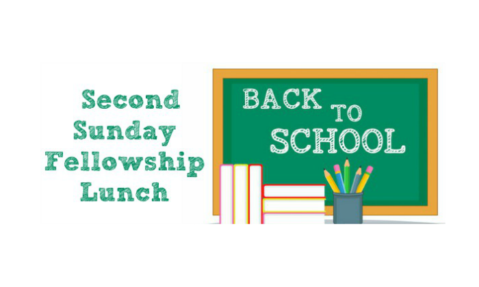 Second Sunday Fellowship Lunch – August